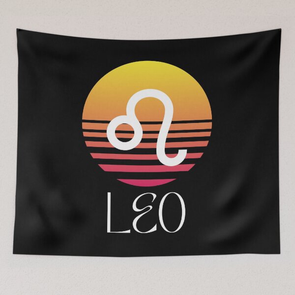 Item preview, Leo Zodiac Sign Symbol designed and sold by Hellofriendco.