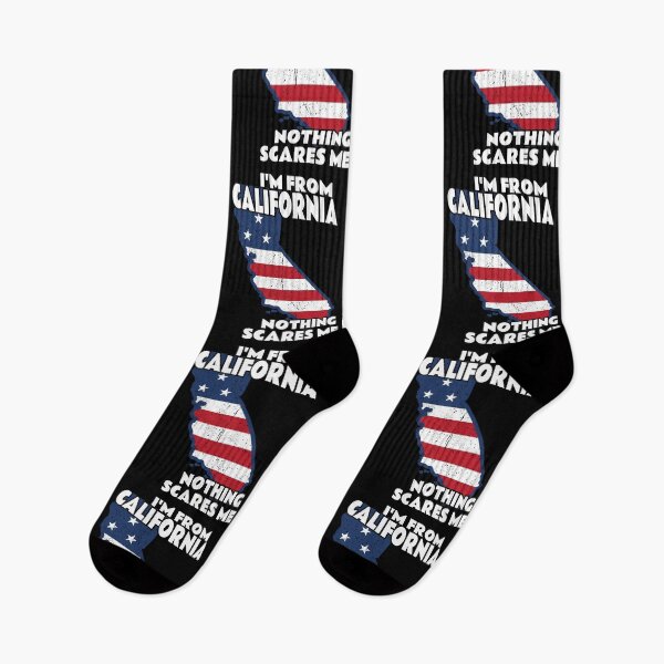 Item preview, Distressed I'm From California Home State Nothing Scares Me design designed and sold by Merchking1.
