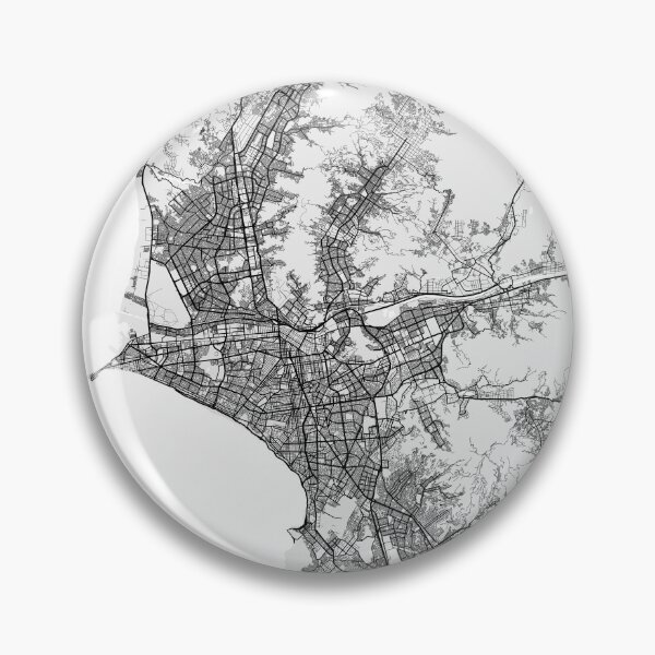 Item preview, Lima City Map of Peru - Light designed and sold by deMAP.