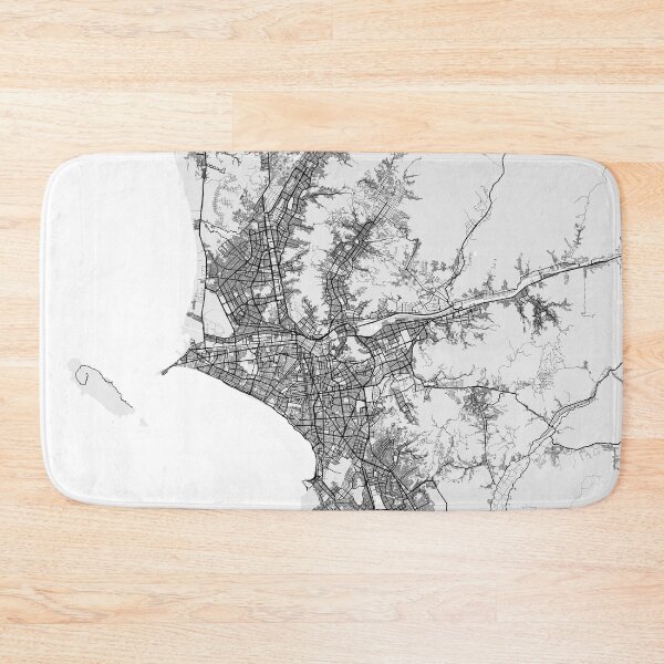 Item preview, Lima City Map of Peru - Light designed and sold by deMAP.