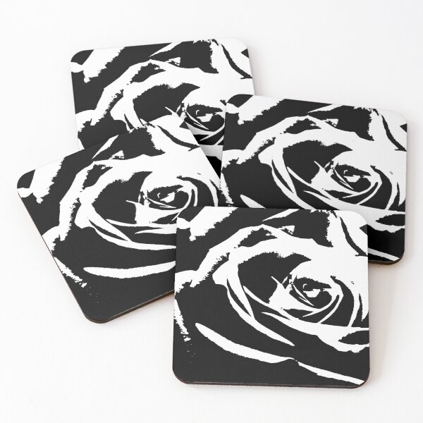 Item preview, Artsy Black And White Rose  designed and sold by Sandra Foster.