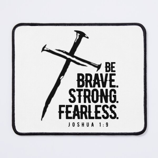 Item preview, Be Brave - white designed and sold by Cane & Abel Creations ..