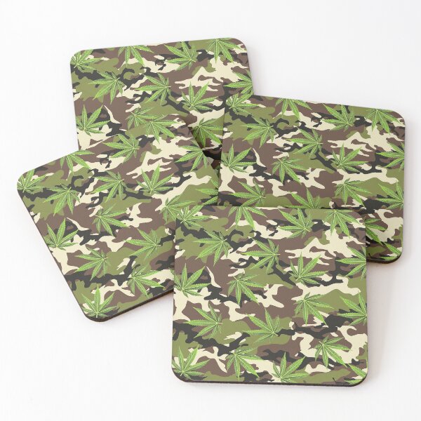 Item preview, Green Camouflaged Marijuana designed and sold by RocFashions.