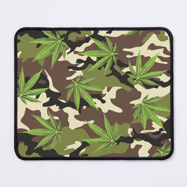 Item preview, Green Camouflaged Marijuana designed and sold by RocFashions.