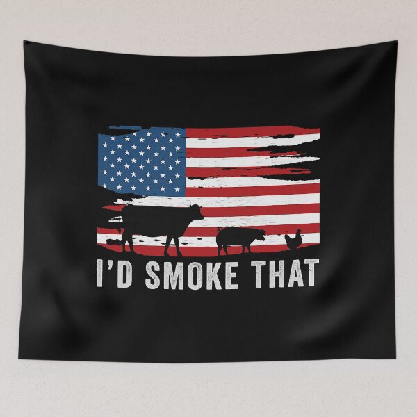 Item preview, Id Smoke That Barbecue designed and sold by caintati.