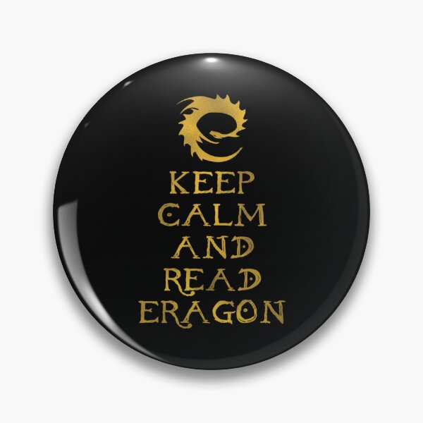 Item preview, Keep calm and read Eragon (Gold text) designed and sold by MiniBorah.