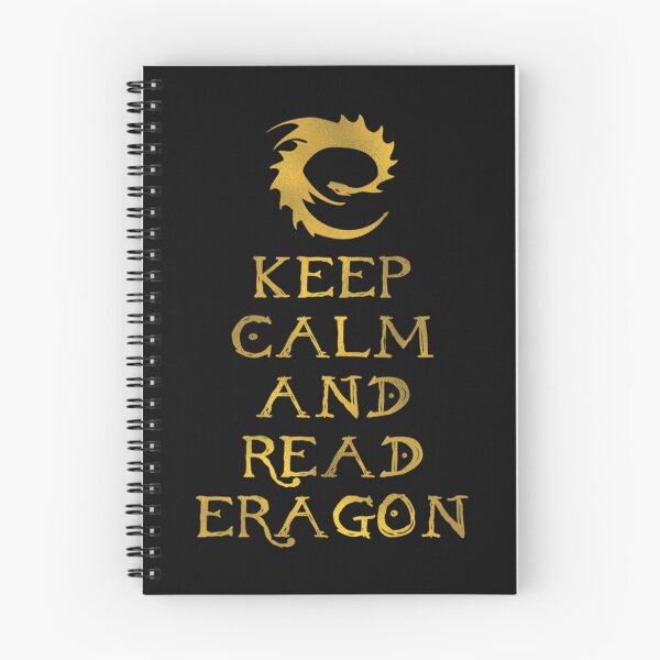 Item preview, Keep calm and read Eragon (Gold text) designed and sold by MiniBorah.