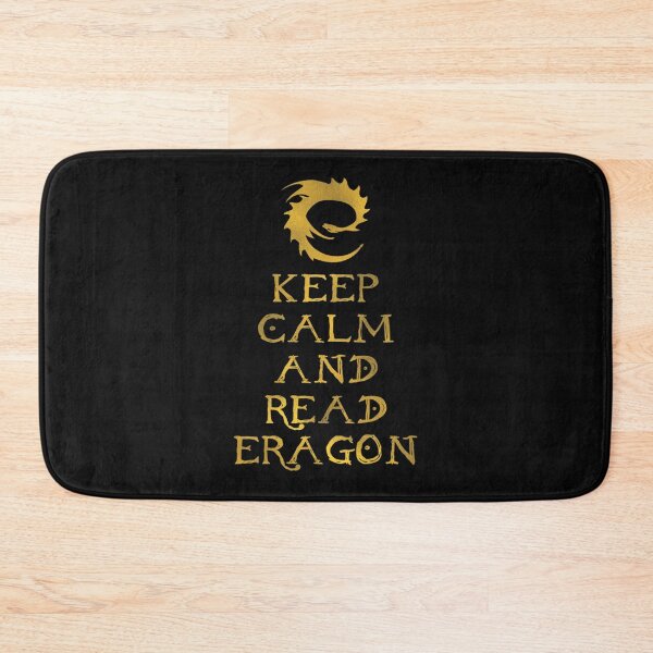 Item preview, Keep calm and read Eragon (Gold text) designed and sold by MiniBorah.