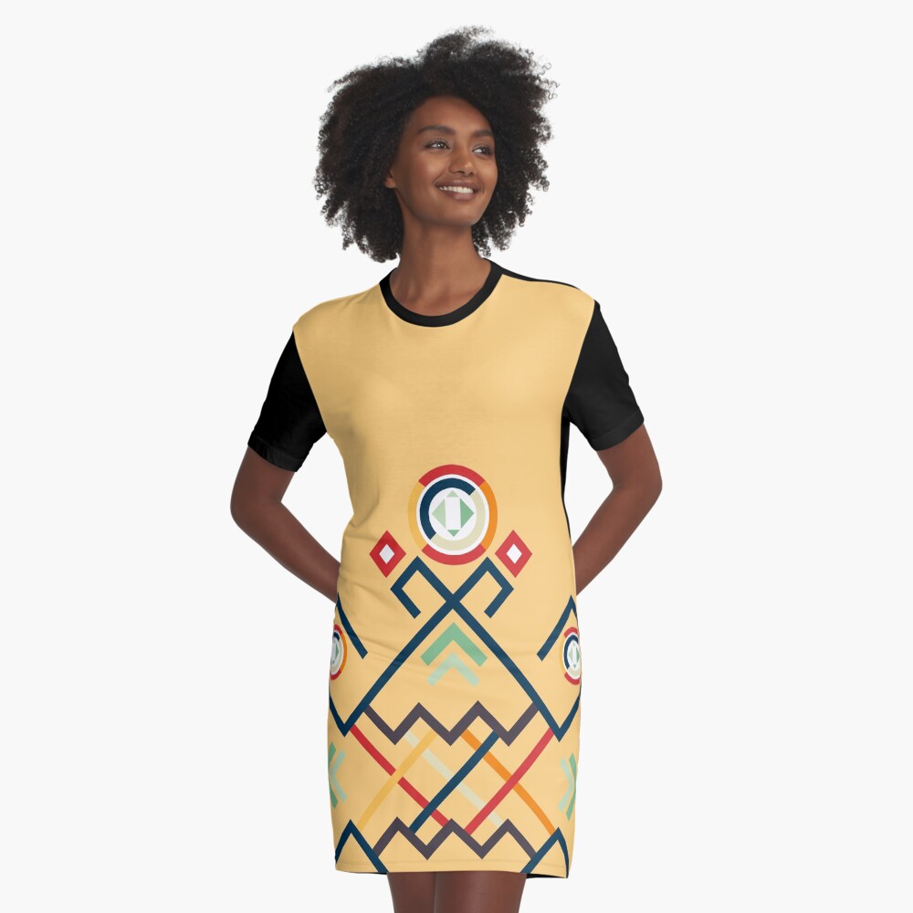 Item preview, Graphic T-Shirt Dress designed and sold by madday.