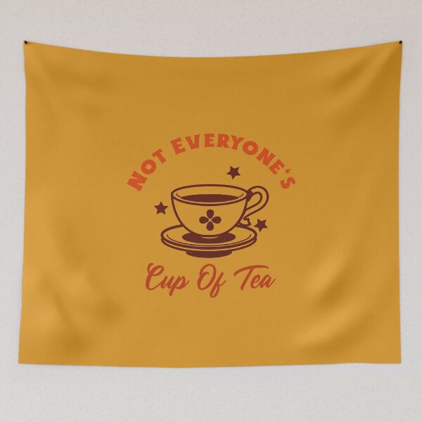 Item preview, Not Everyone's Cup Of Tea (Yellow) designed and sold by Quirkdom.
