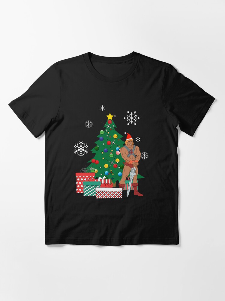 Disover He Man Around The Christmas Tree Essential T-Shirt
