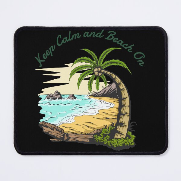 Item preview, Keep calm and beach on designed and sold by pnkpopcorn.