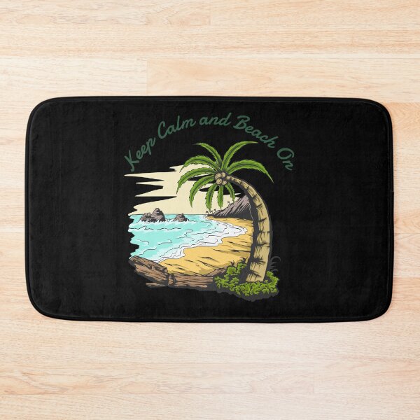 Item preview, Keep calm and beach on designed and sold by pnkpopcorn.