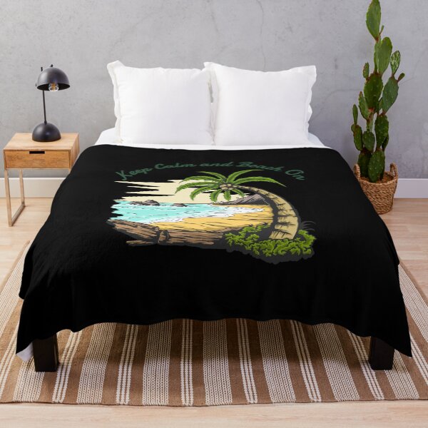 Item preview, Keep calm and beach on designed and sold by pnkpopcorn.