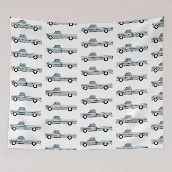 Item preview, Vintage Ford F-100 Ranger Lowered (grey) designed and sold by RampRatGear.