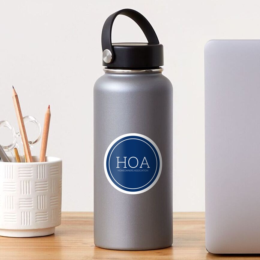 HOA, Homeowners Association Sticker