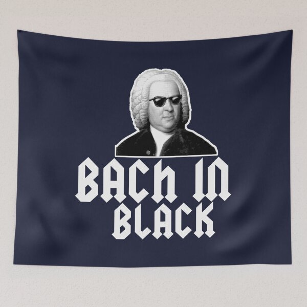 Item preview, Bach in Black designed and sold by EulogePlacca.