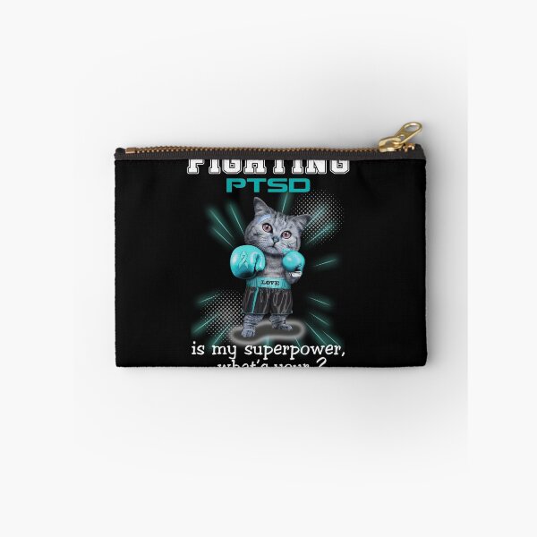 Item preview, Funny Cat Fighting PTSD Is My Superpower What's Your designed and sold by Kohend.