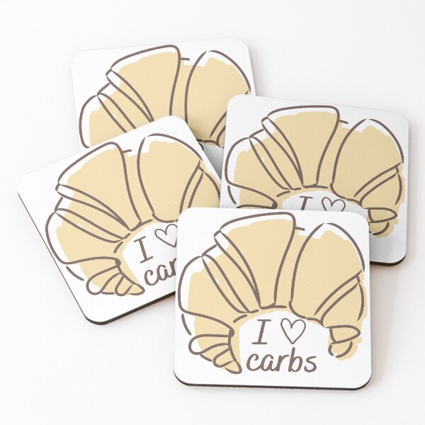 Item preview, I love carbs designed and sold by ThoughtJumble.
