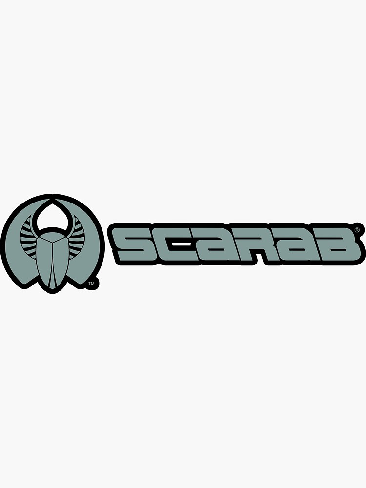 "Scarab Jet Boats" Sticker by Redbubble