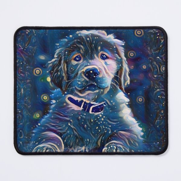 Item preview, Labrador Retriever Puppy Blue Starry Night designed and sold by Cuddlythopia.