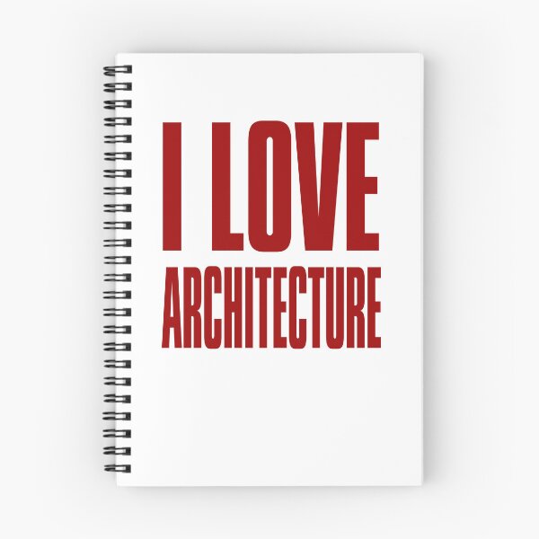 Item preview, I LOVE ARCHITECTURE designed and sold by Geeky-Arch.