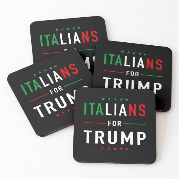 Aperçu de l'œuvre Italiens pour Trump Tee Pro Trump Italiano Supporter créée et vendue par LegOlenve.