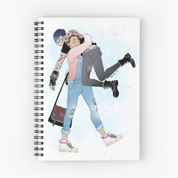 Item preview, Pastel!Dan x Punk!Phil designed and sold by VivianaDiChiara.