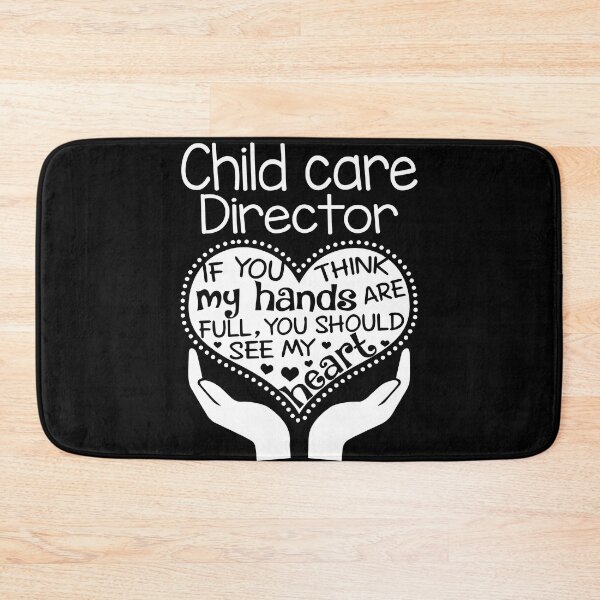 Item preview, Child care director - If you think my hands are full, You should see my heart designed and sold by Glenclo1.
