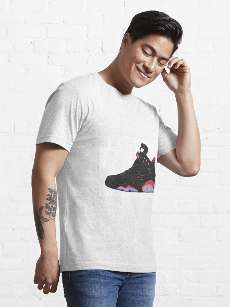 Air Jordan 6 Infrared Essential T Shirt for Sale by erikpalmquist Redbubble