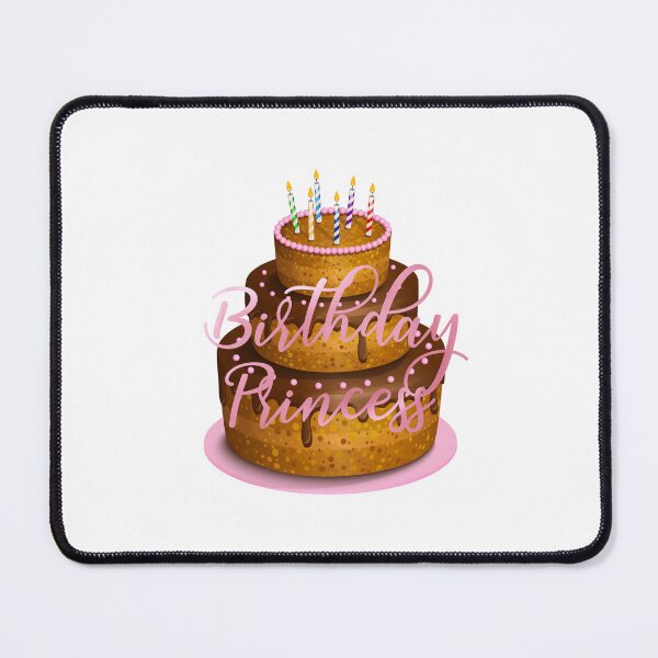 Item preview, Birthday Princess (on Pink)  designed and sold by PawsitiveMum.