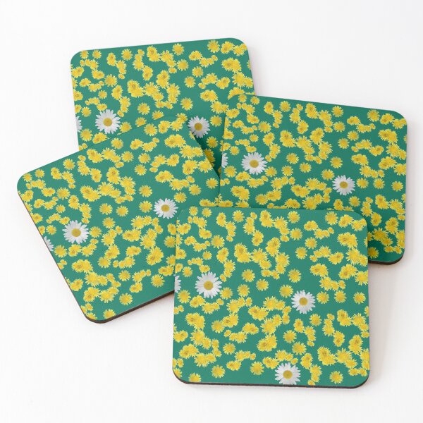 Item preview, pissenlits et paquerettes sur lush meadow designed and sold by AHELENE.