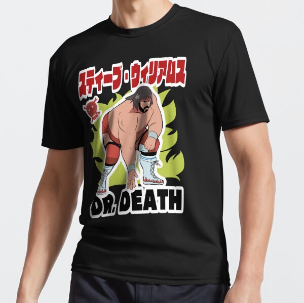 Purchases Dr. Death T Shirt Men's Women's Wrestling WWE AEW Shirt