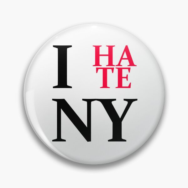 Item preview, I (HATE) NY designed and sold by Barricorn.