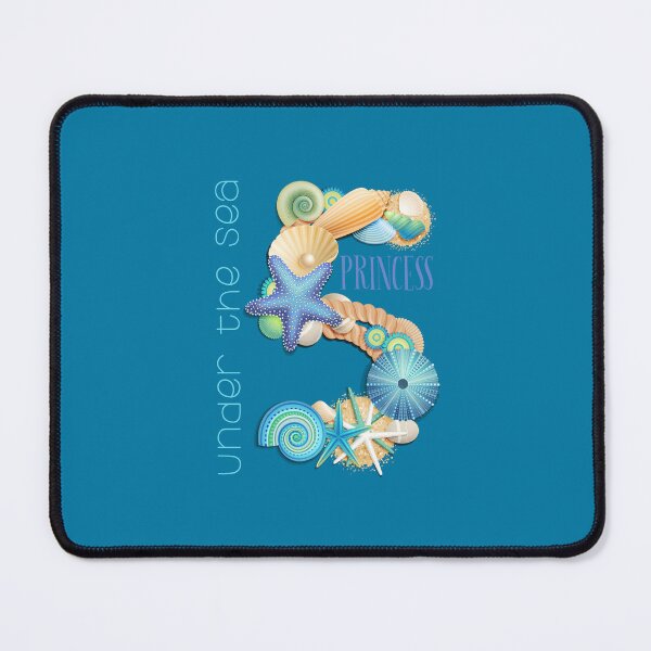 Item preview, Under the Sea Princess 5 (on Dk. Aqua) designed and sold by PawsitiveMum.