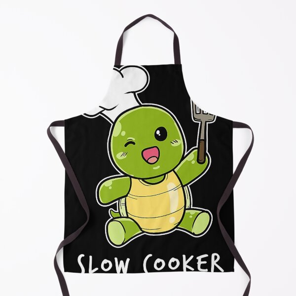 Item preview, Funny Slow Cooker Baby Turtle Cooking Tortoise Kitchen designed and sold by aloysiusrillera.