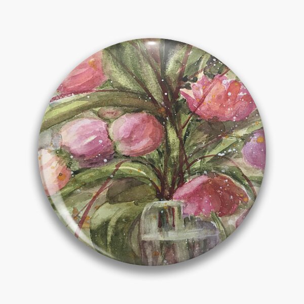 Item preview, Tulips on a Windowsill  fd1 designed and sold by Joan Elizabeth Ortiz designs.