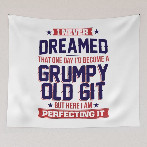Item preview, Perfecting Grumpy Old Git Mens Funny designed and sold by faesholykexo670.