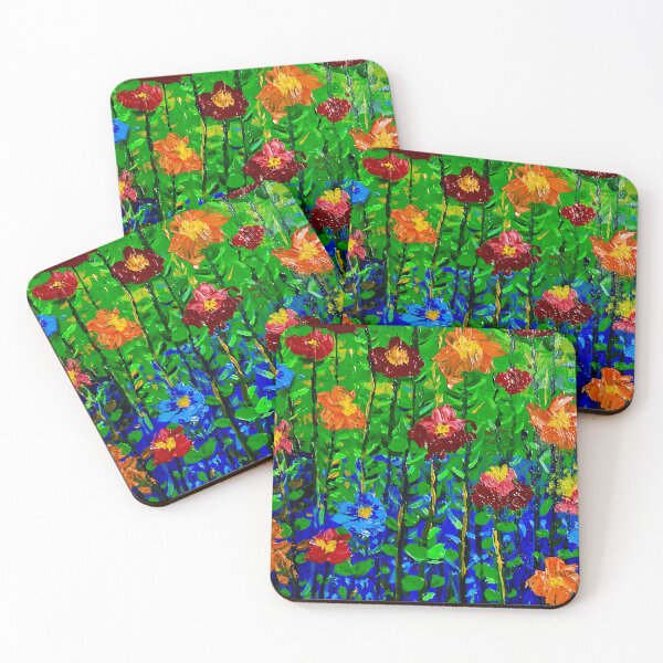 Item preview, Abstract flowers  designed and sold by mindmyarts.