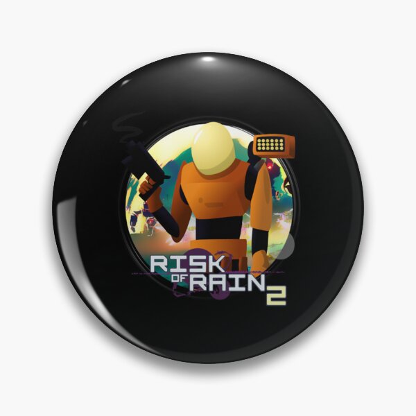 Item preview, Risk of Rain 2 Logo designed and sold by MagicalArrowed.