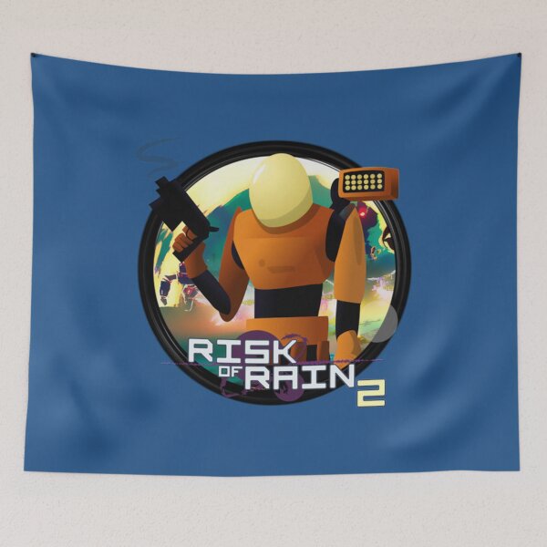 Item preview, Risk of Rain 2 Logo designed and sold by MagicalArrowed.