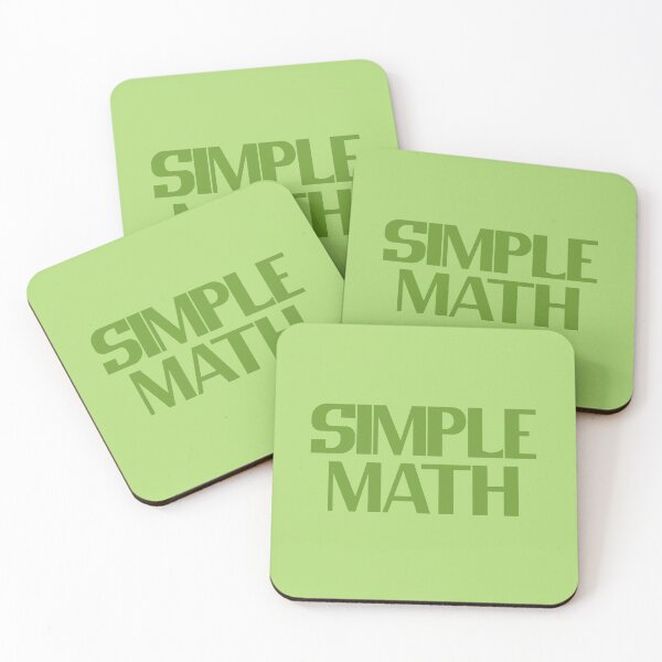 Item preview, Simple Math designed and sold by Chubuter.
