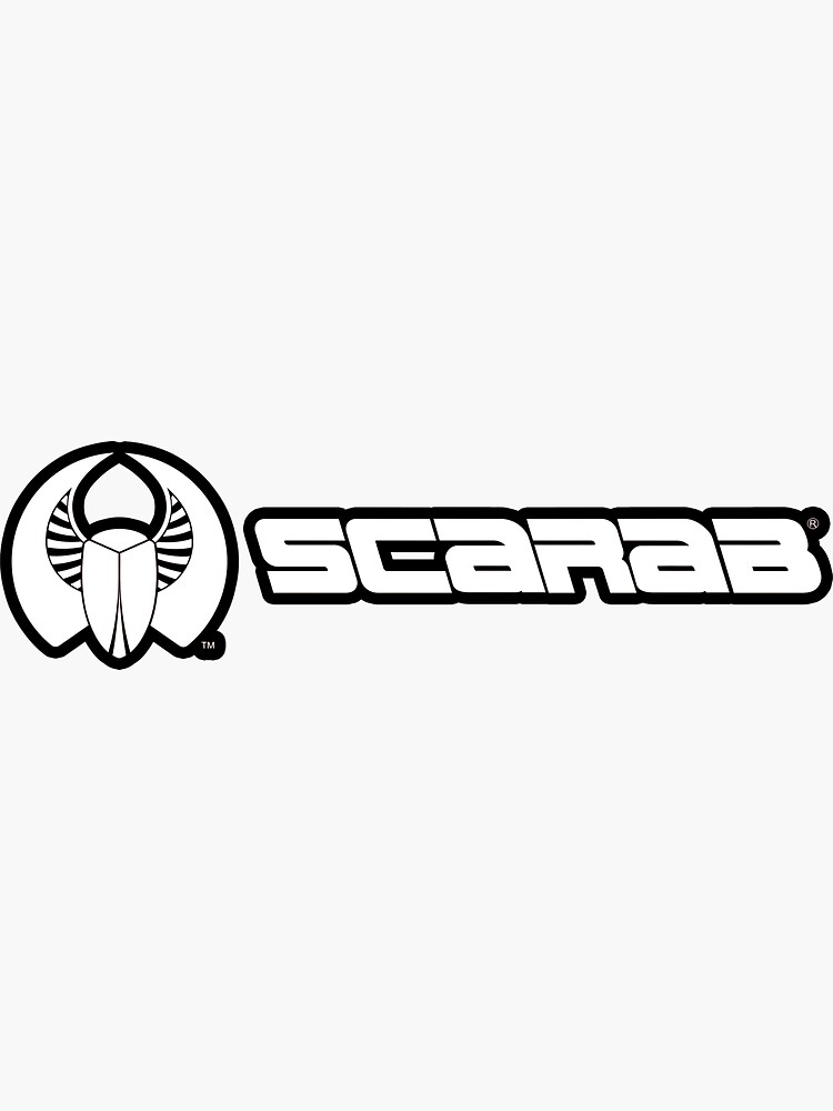 "Scarab Jet Boats" Sticker for Sale by Redbubble