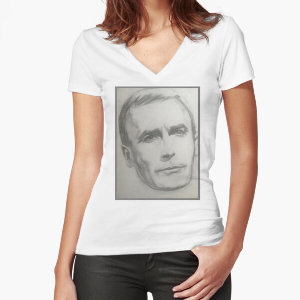 Fitted V-Neck T-Shirt