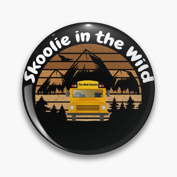 Item preview, Skoolie in the Wild - Skoolie School Bus Conversion Boondocking. For dark colors. designed and sold by thewildskoolie.