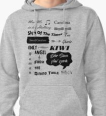 HARRY STYLES SONGS Pullover Hoodie