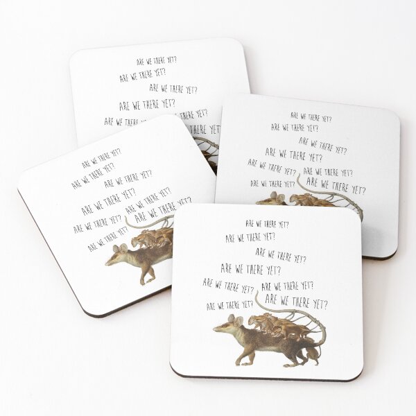 Item preview, Are We There Yet, Are We There Yet, Are We There Yet Opossums designed and sold by chillaxcats.