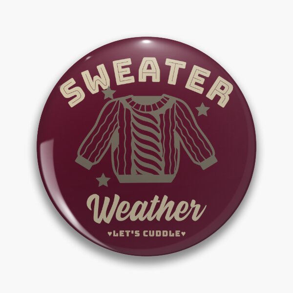 Item preview, Sweater Weather - Let's Cuddle (Dark Red) designed and sold by Quirkdom.