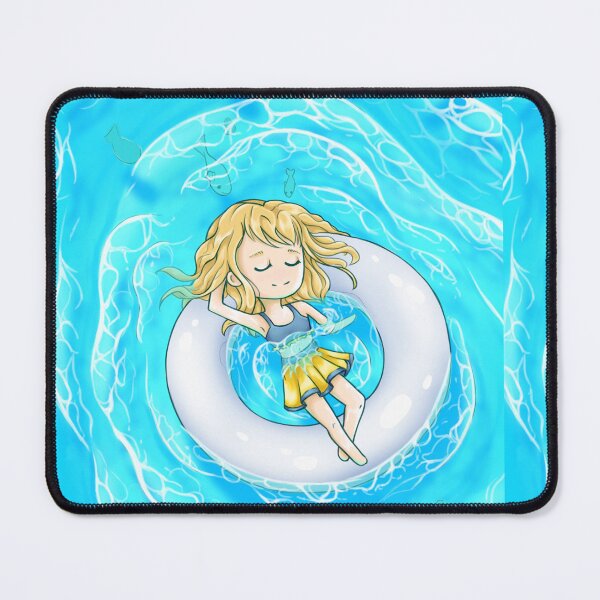 Item preview, Peaceful Anime Girl - Summer Swimming designed and sold by Craori.