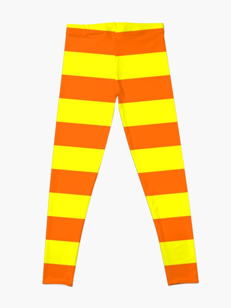Sherry's orange side stripe leggings on You  Striped leggings, Side stripe,  Outfit details